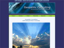 Tablet Screenshot of geopathic-consulting.com